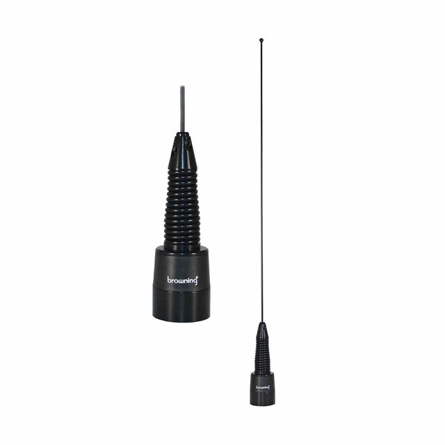 Browning 160-Watt Wide-Band 136 MHz to 174 MHz Unity-Gain Antenna with NMO Mounting, Black