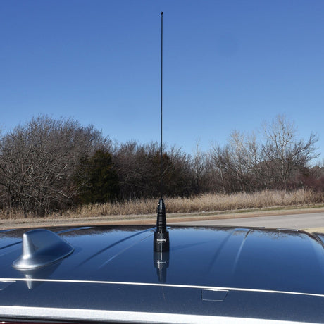 Browning 160-Watt Wide-Band 136 MHz to 174 MHz Unity-Gain Antenna with NMO Mounting, Black
