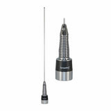 Browning 160-Watt Wide-Band 136 MHz to 174 MHz Unity-Gain Antenna with NMO Mounting, Stainless Steel