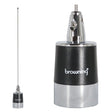 Browning 450 MHz to 490 MHz No Ground Plane UHF 2.4-dBd Gain 13-In. Tall Tunable NMO Antenna, 20-MHz Bandwidth, BR-175