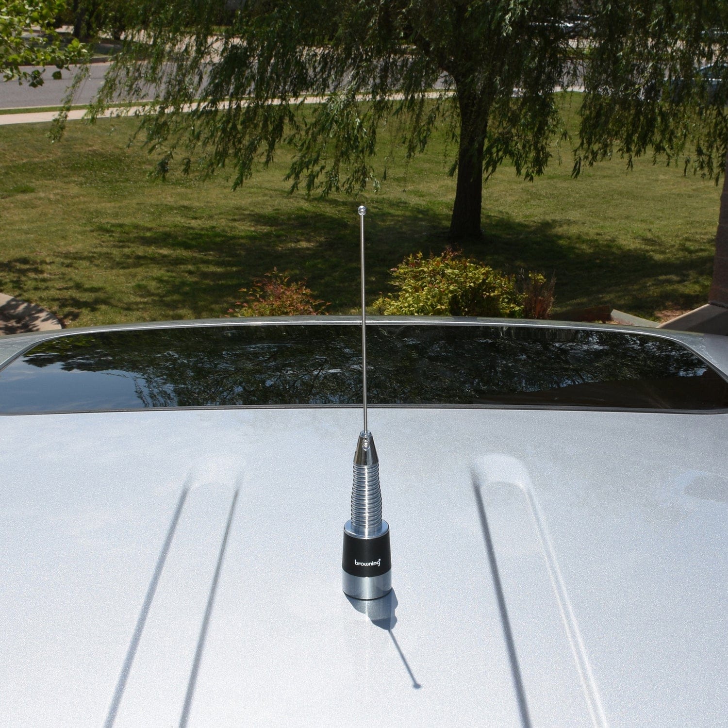 Browning 200-Watt 450 MHz to 470 MHz 3-dBd-Gain UHF Antenna with Spring and NMO Mounting, BR-176-S