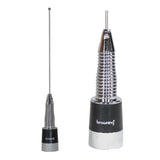 Browning 160-Watt Wide-Band 380 MHz to 520 MHz Antenna with Spring and NMO Mounting, Stainless Steel