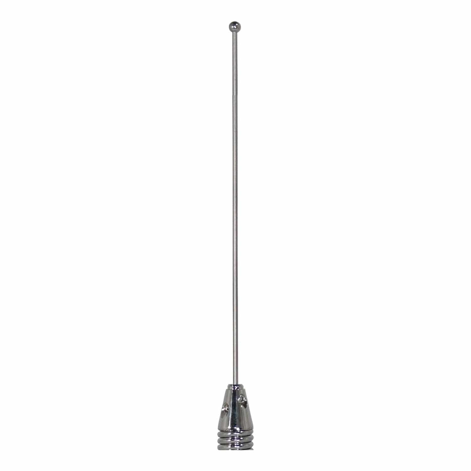 Browning 160-Watt Wide-Band 380 MHz to 520 MHz Antenna with Spring and NMO Mounting, Stainless Steel