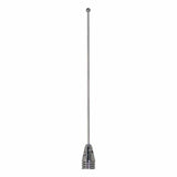 Browning 160-Watt Wide-Band 380 MHz to 520 MHz Antenna with Spring and NMO Mounting, Stainless Steel