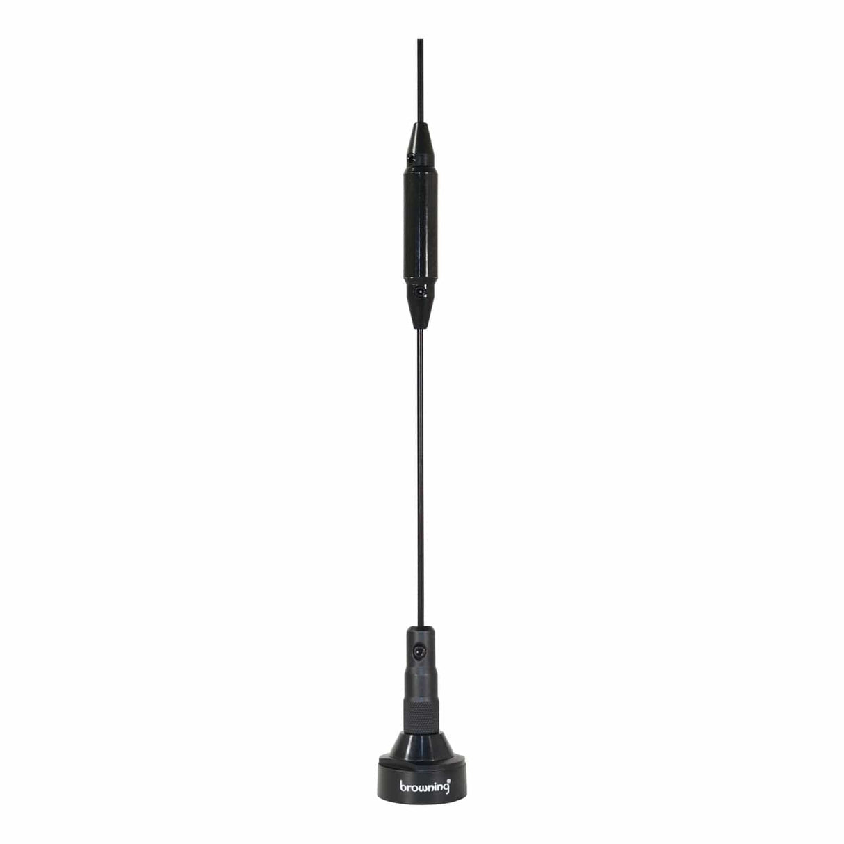 Browning 140 to 170 MHz VHF/430 to 470 MHz UHF Pre-Tuned Dual Band NMO Antenna, BR-179