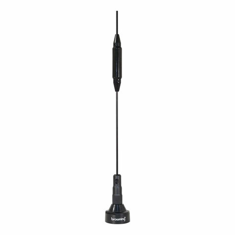Browning 140 to 170 MHz VHF/430 to 470 MHz UHF Pre-Tuned Dual Band NMO Antenna, BR-179