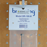 Browning Amateur Dual-Band 144 to 148 MHz/430 to 450 MHz Pretuned NMO Antenna, Black/Chrome