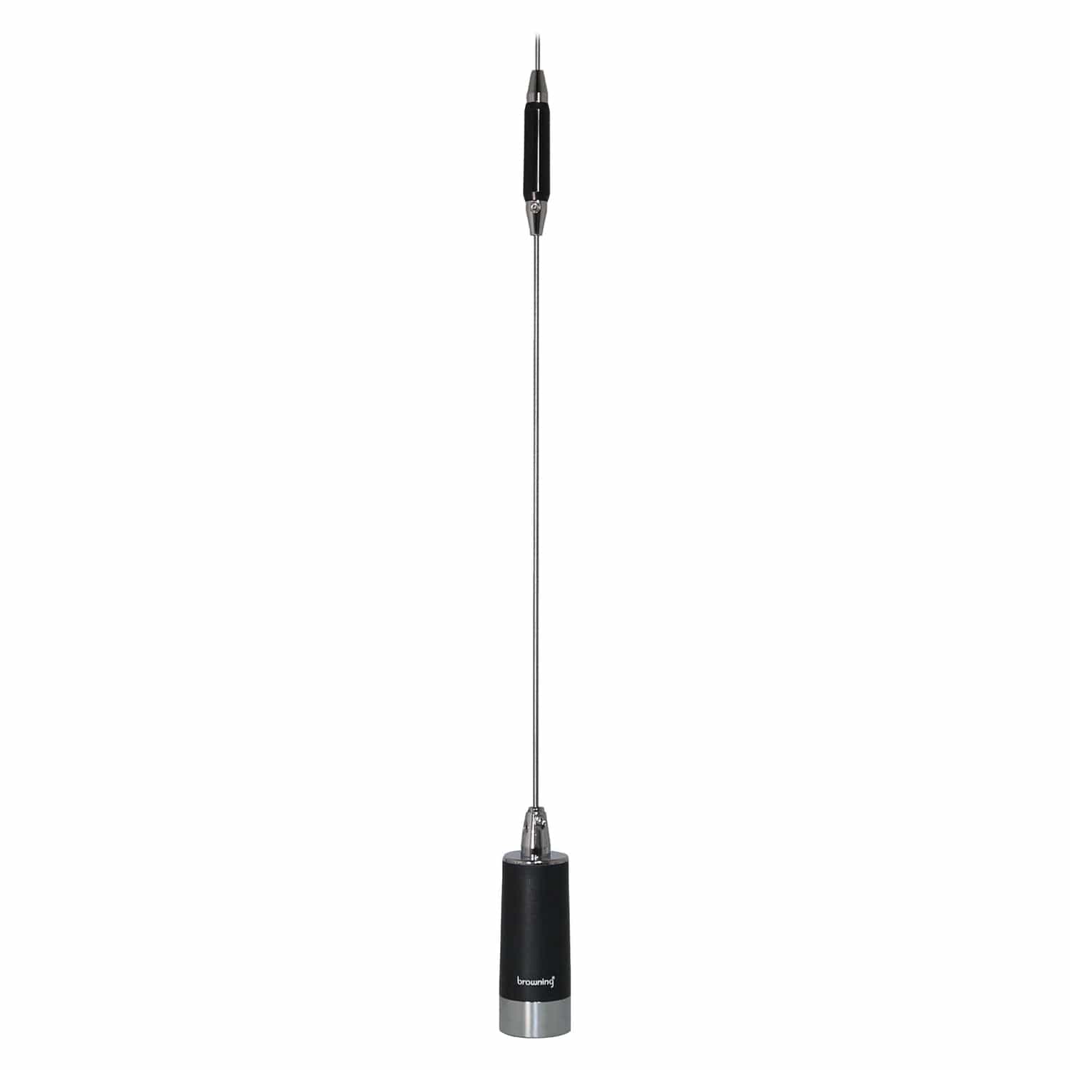 Browning Amateur Dual-Band 144 to 148 MHz/430 to 450 MHz Pretuned NMO Antenna, Chrome