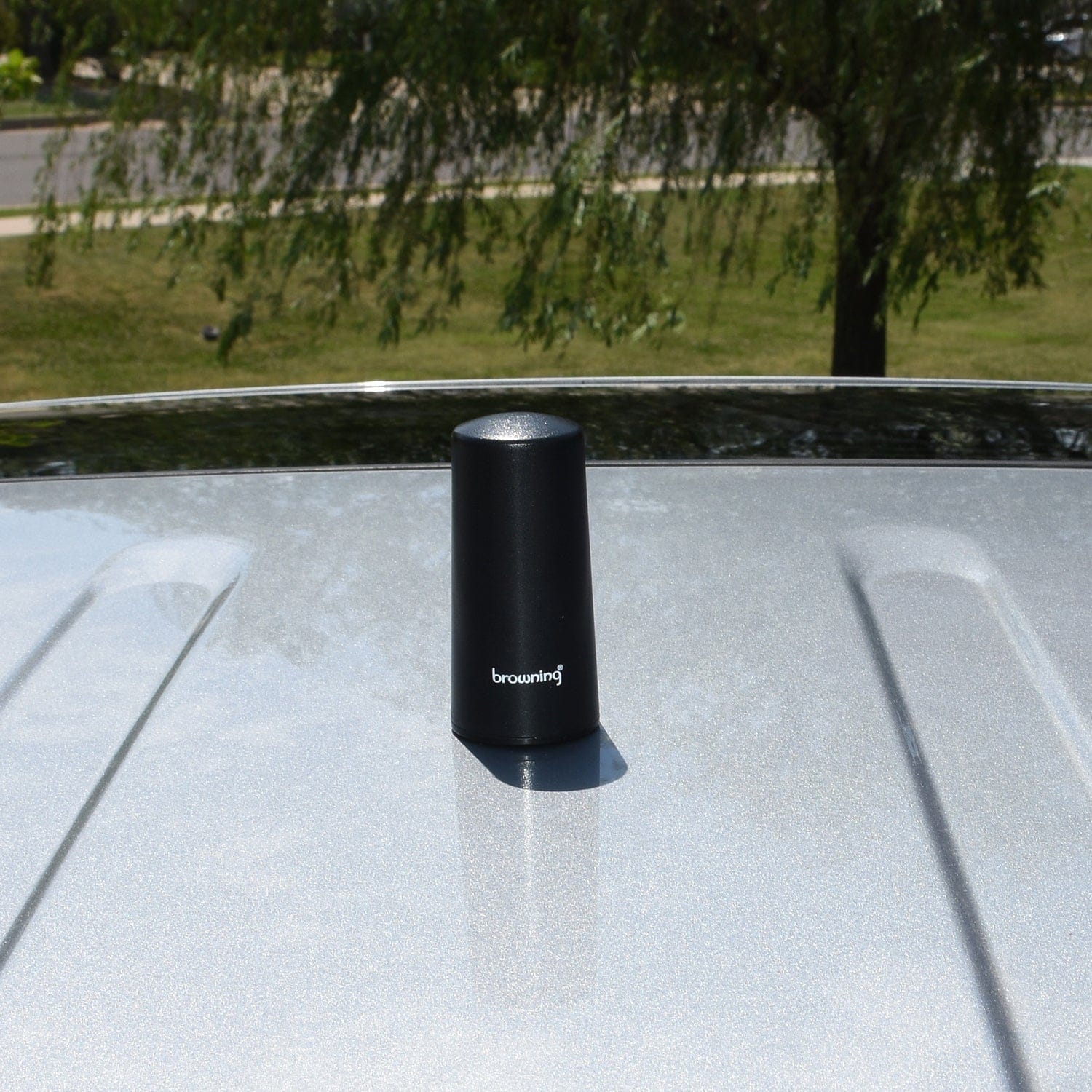 Browning Wide-Band 4G/3G LTE Wi-Fi High-Gain Low-Profile Cellular Antenna with NMO Mounting, 3-1/4-Inch Tall