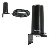 Browning 5G/4G/3G/LTE/Wi-Fi/Cellular 4-dBi Gain 806 MHz to 2500 MHz Tri-Band Antenna Hole-Mount Kit with 17-Ft. Low-Loss Cable and SMA Connector