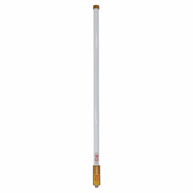 Browning 150W Pretuned Wide-Band 410 MHz to 490 MHz 4.5-dBd-Gain Fiberglass Omni Base with N-Female Connector, Mounting Bracket, and Hardware, BR6157