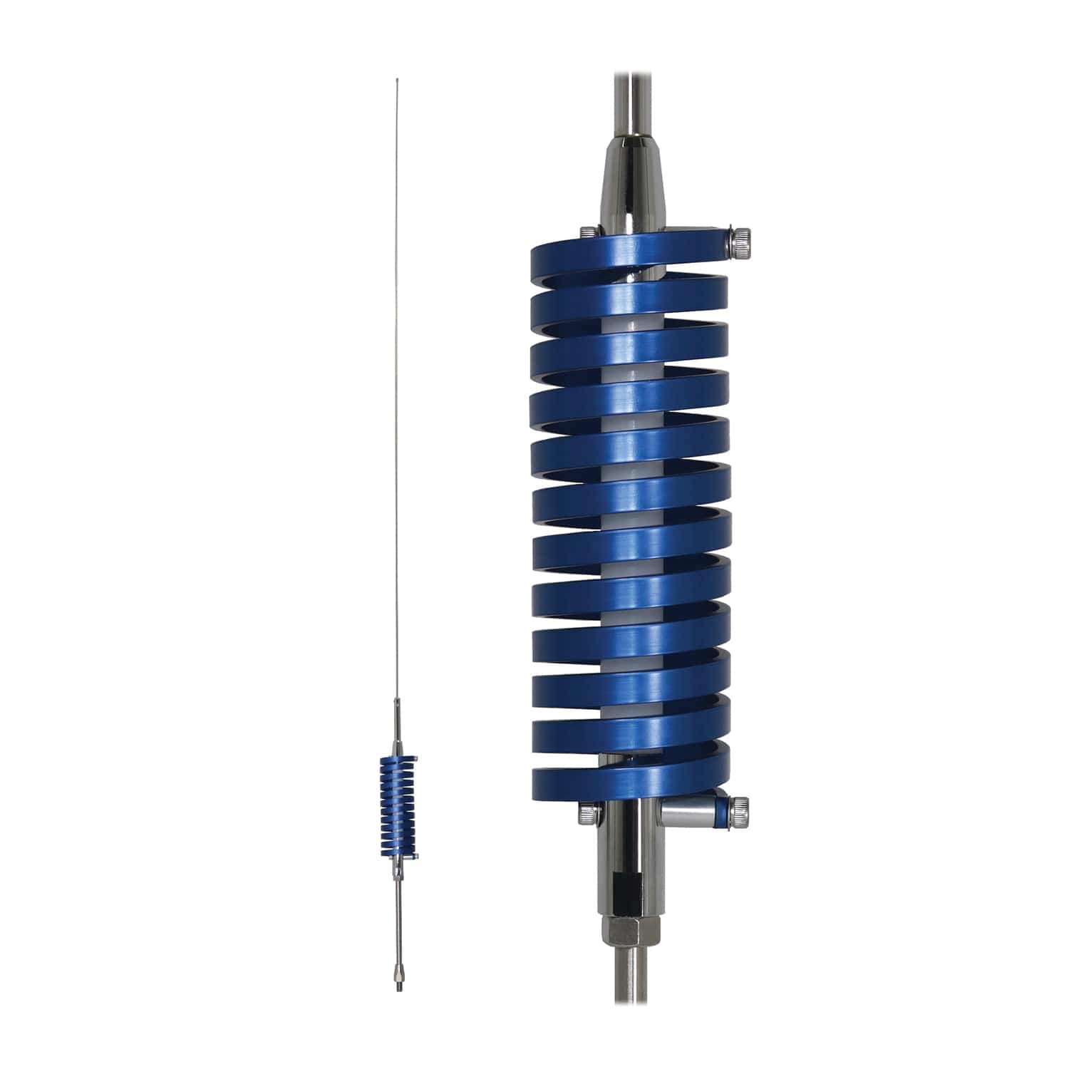 Browning 63-In. 15000-Watt Flat-Coil CB Antenna with 6-In. Shaft, BR-91, Blue