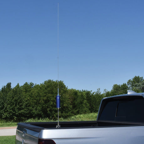 Browning 63-In. 15000-Watt Flat-Coil CB Antenna with 6-In. Shaft, BR-91, Blue