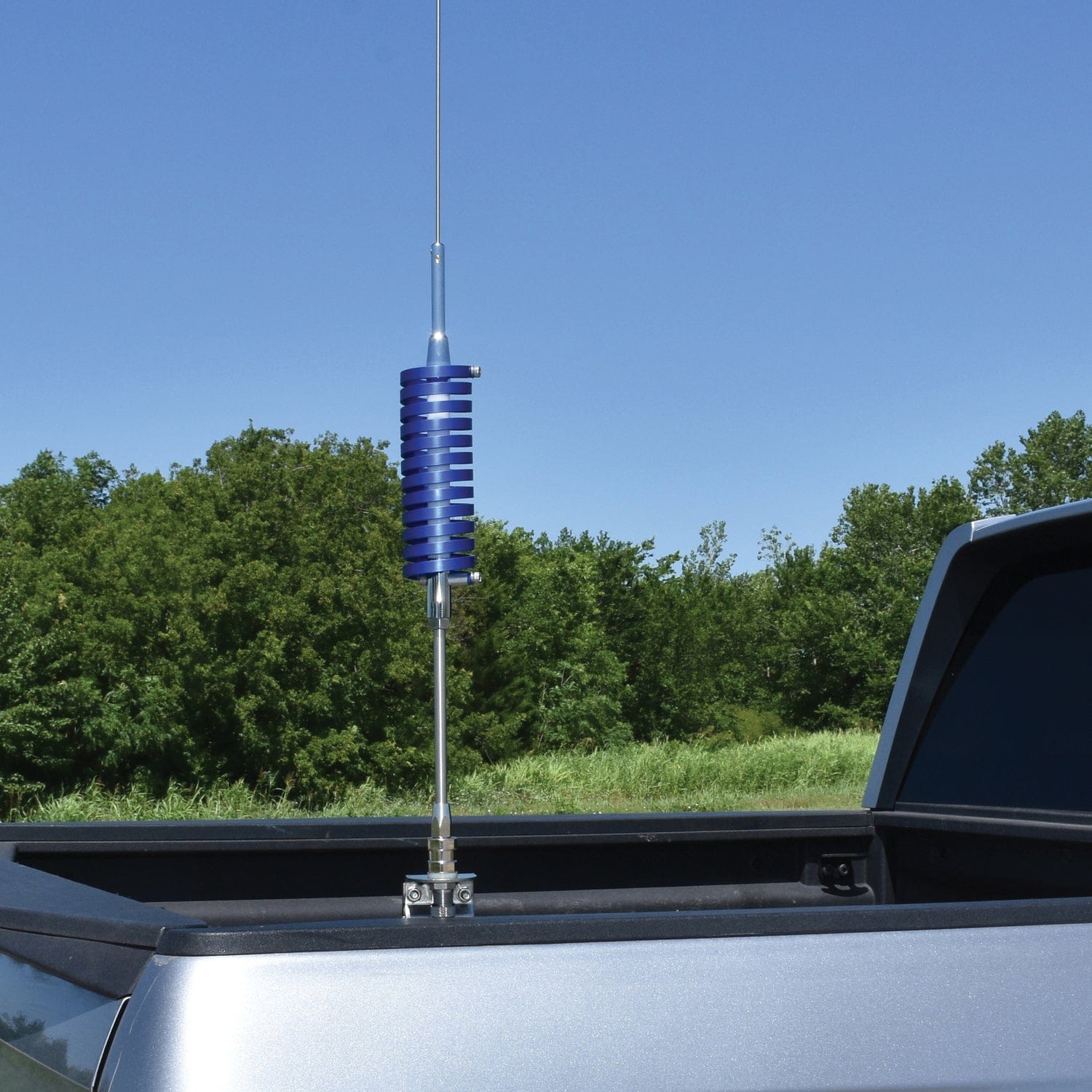 Browning 63-In. 15000-Watt Flat-Coil CB Antenna with 6-In. Shaft, BR-91, Blue