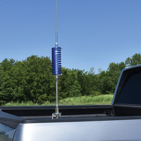 Browning 63-In. 15000-Watt Flat-Coil CB Antenna with 6-In. Shaft, BR-91, Blue