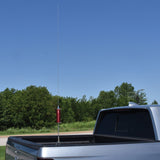 Browning BR-91 63-In. 15000-Watt Flat-Coil CB Antenna with 6-In. Shaft, Red