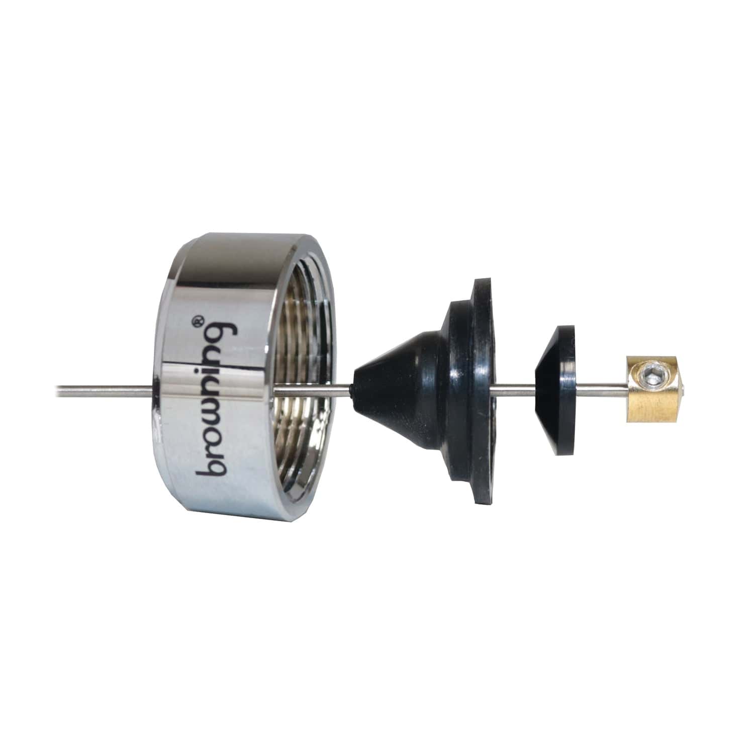 Browning 200-Watt Pretuned 152 MHz to 162 MHz Tunable Nut-Type UHF Antenna with NMO Mounting, BR-PT152