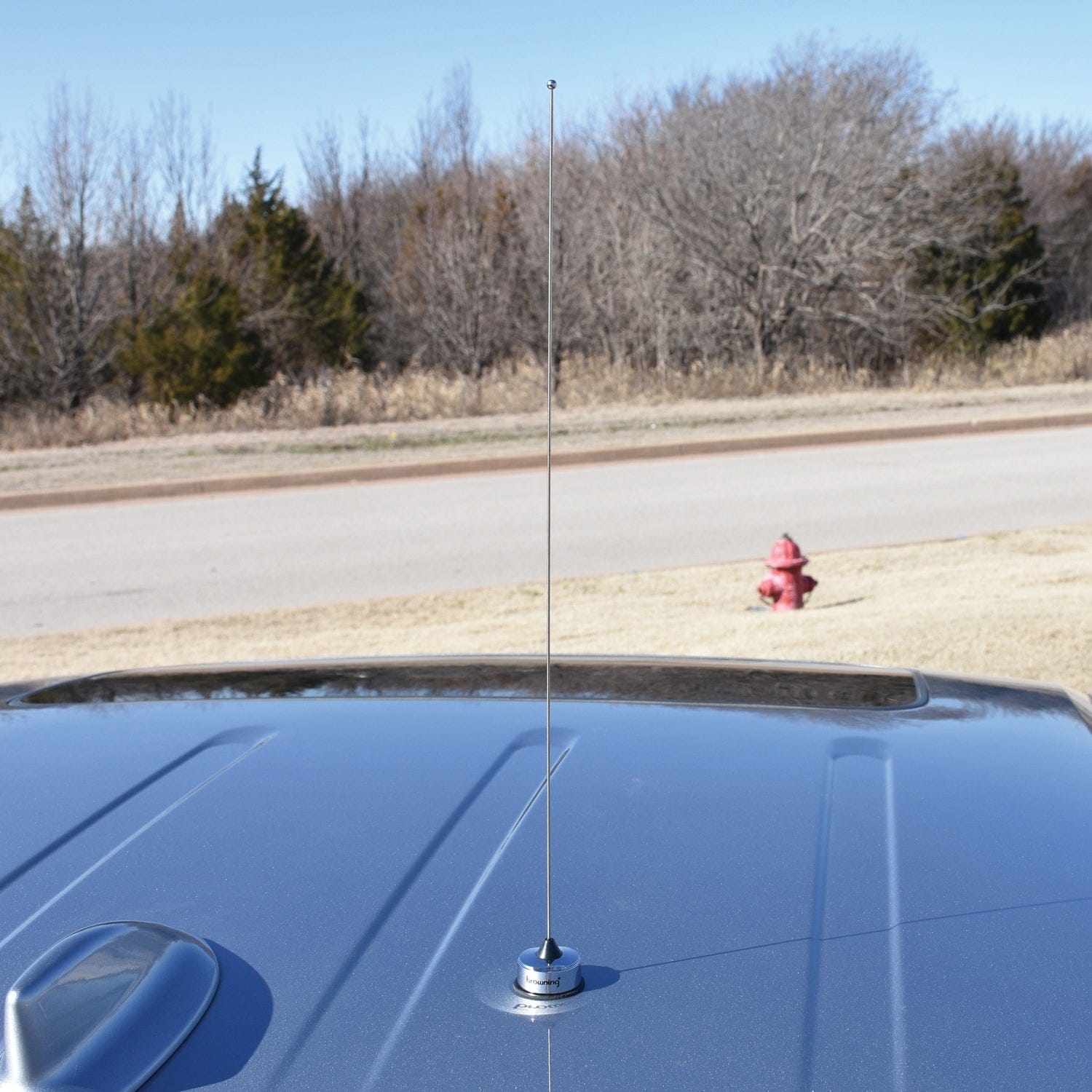 Browning 200-Watt Pretuned 152 MHz to 162 MHz Tunable Nut-Type UHF Antenna with NMO Mounting, BR-PT152