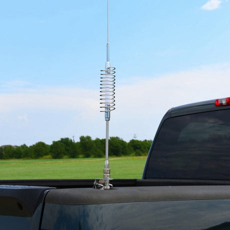 Tram 5000-Watt Penetrator Sparrow 26 MHz to 30 MHz CB Antenna with 49-1/4 Inch Stainless Steel Whip and 6-Inch Shaft