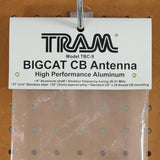 Tram 20000-Watt Big Cat Aluminum CB Antenna with 51-1/4-In. Stainless Steel Whip and 9-In. Shaft