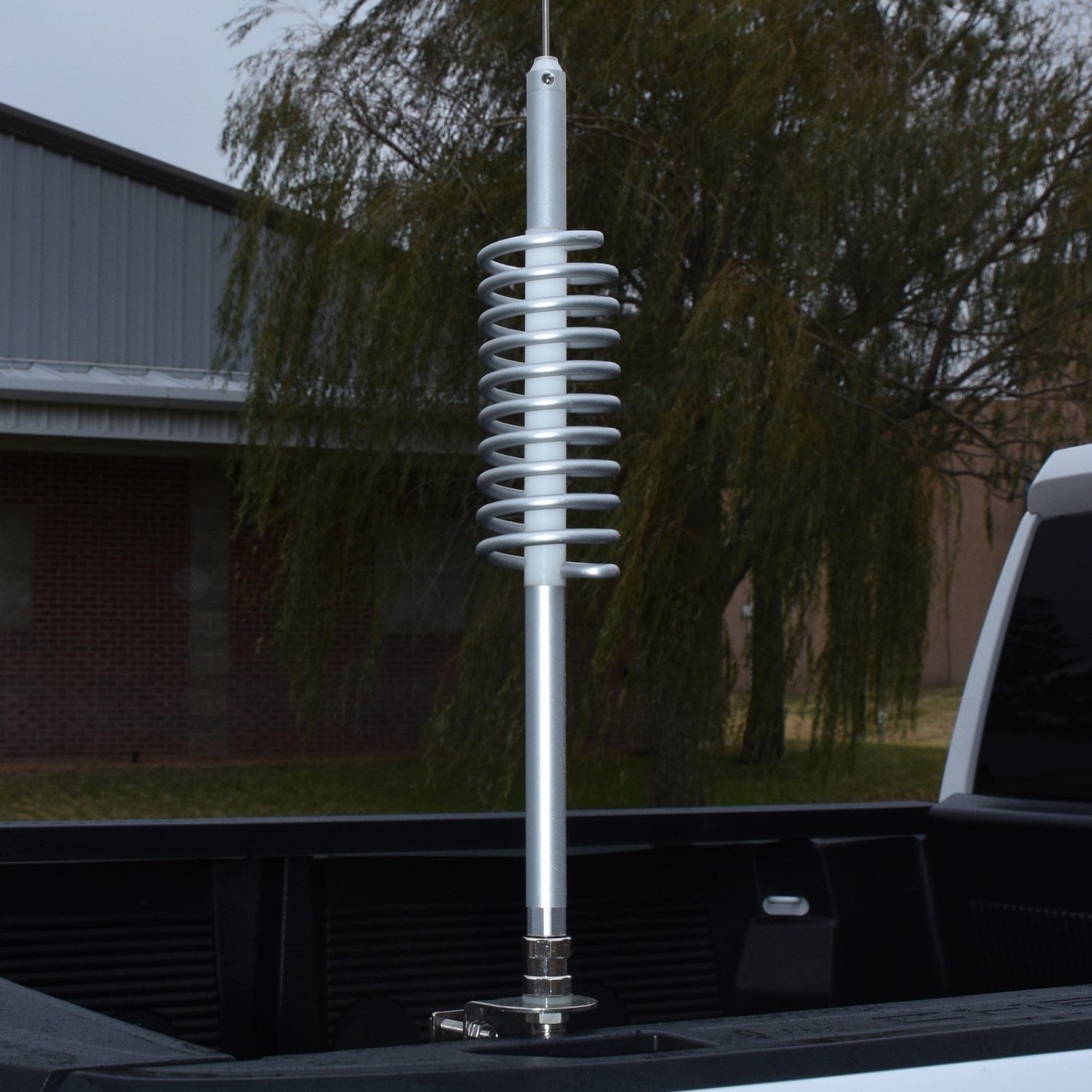 Tram TramCat TC-6 15000-Watt Trucker Aluminum CB Antenna with 35-1/2-In. Stainless Steel Whip and 6-In. Shaft