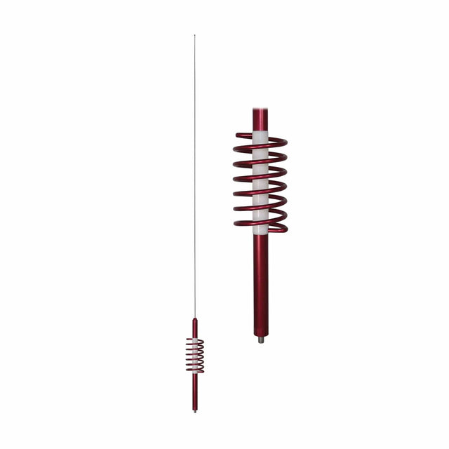 Tram 2000-Watt WILDCAT Trucker CB Antenna with 6-In. Anodized Aluminum Shaft with Extremely Low SWR and Long-Distance Transmit/Receive, WC-6-R
