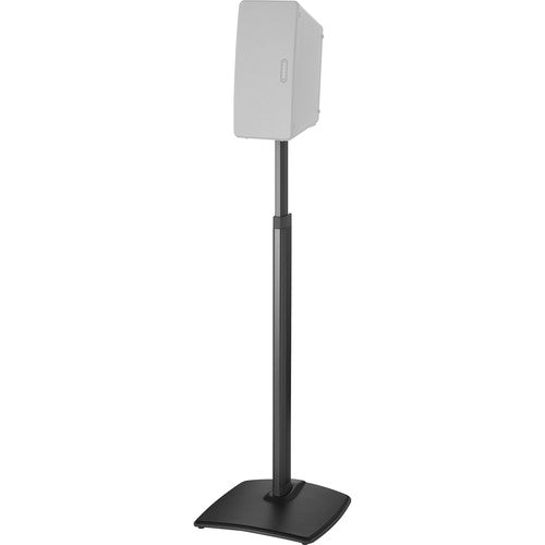 SANUS WSSA1-B1 Premium Adjustable Height Wireless Speaker Stand / Single Black