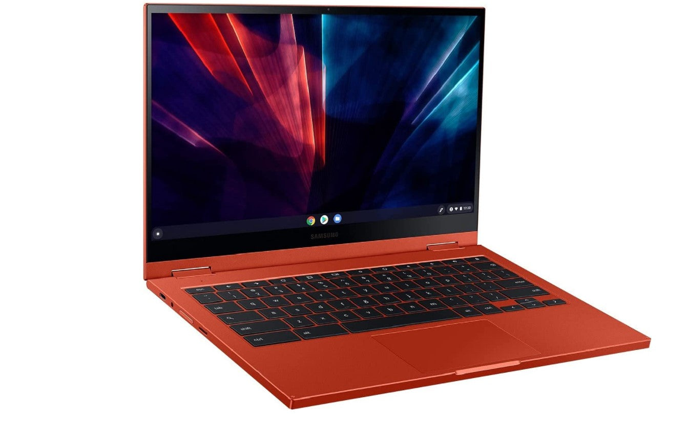 Samsung XE530QDA-KA1US-RB Chromebook 2 13.3" FHDT i3-10110U 8GB 128GB Chrome, Red - Certified Refurbished