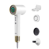 Mera Ultra Bi-Ionic High-Speed Aromatic Hair Dryer/Hand Dryer, Gold White