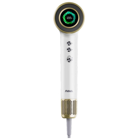 Mera Ultra Bi-Ionic High-Speed Aromatic Hair Dryer/Hand Dryer, Gold White
