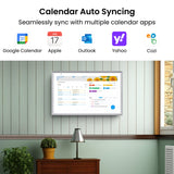 Apolosign 21.5-In. Dual-Mode Digital Calendar, Wall Planner, and Smart Family Organizer, Spruce Gray