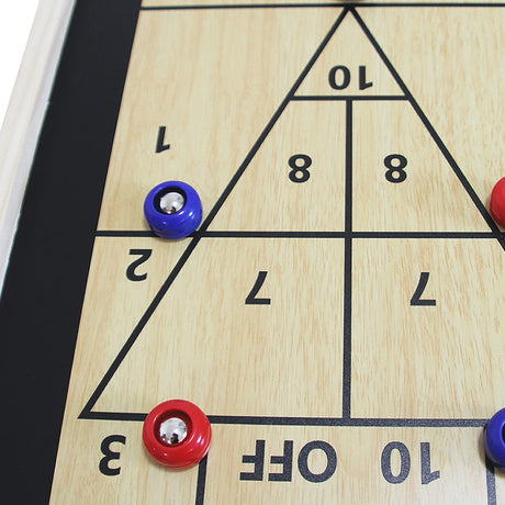 YardGames Curling and Shuffleboard Tabletop Game Set