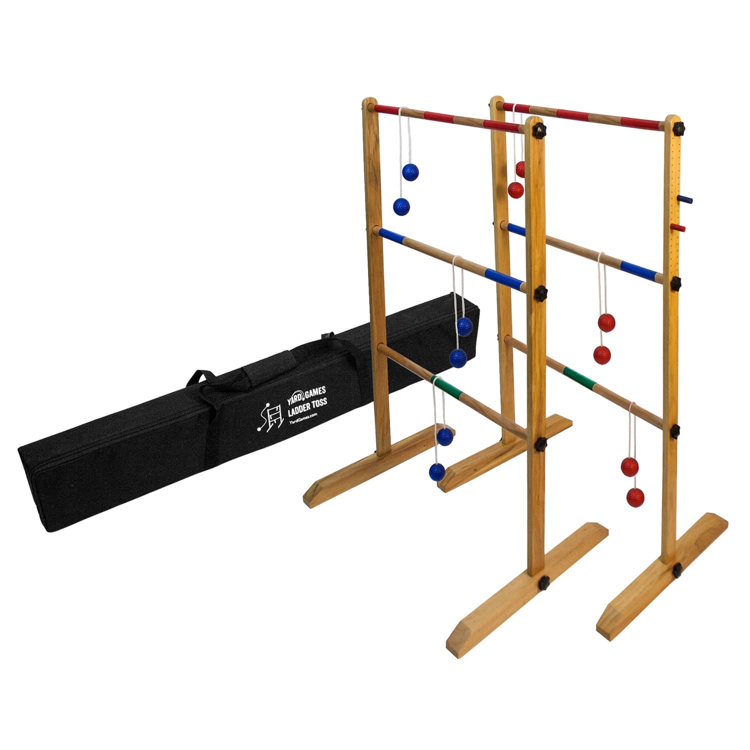 YardGames Wooden Double Ladder Toss Set Yard Game