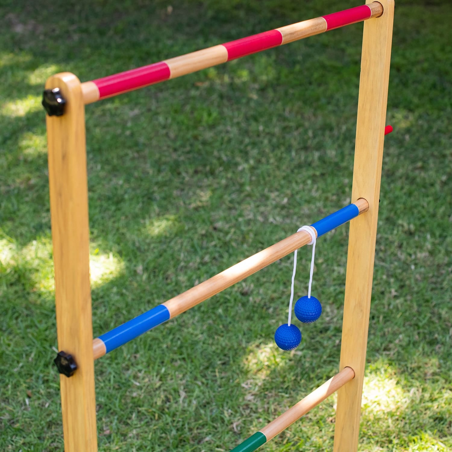 YardGames Wooden Double Ladder Toss Set Yard Game