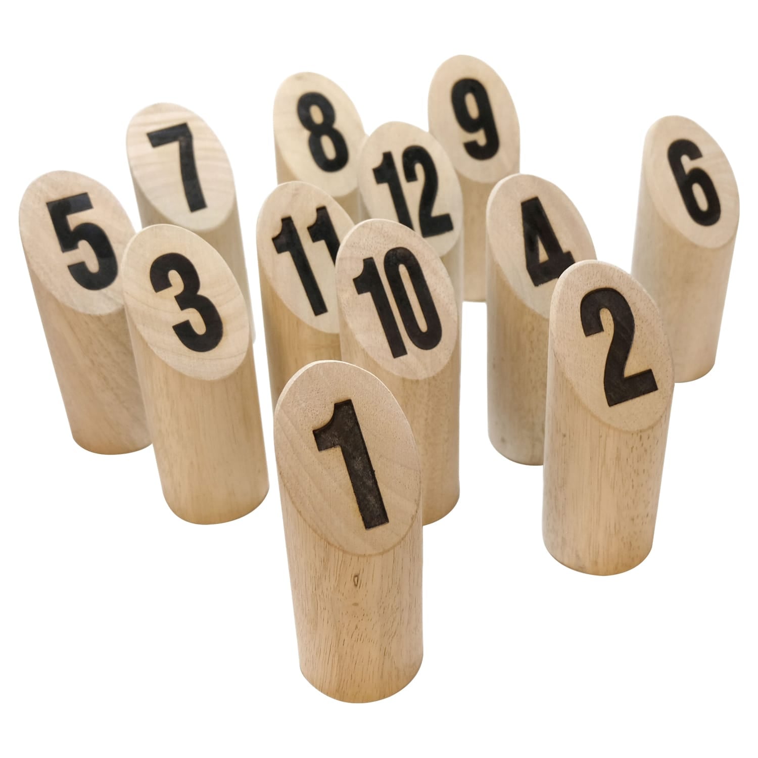YardGames Scatter Wooden Number Block Tossing Lawn Game