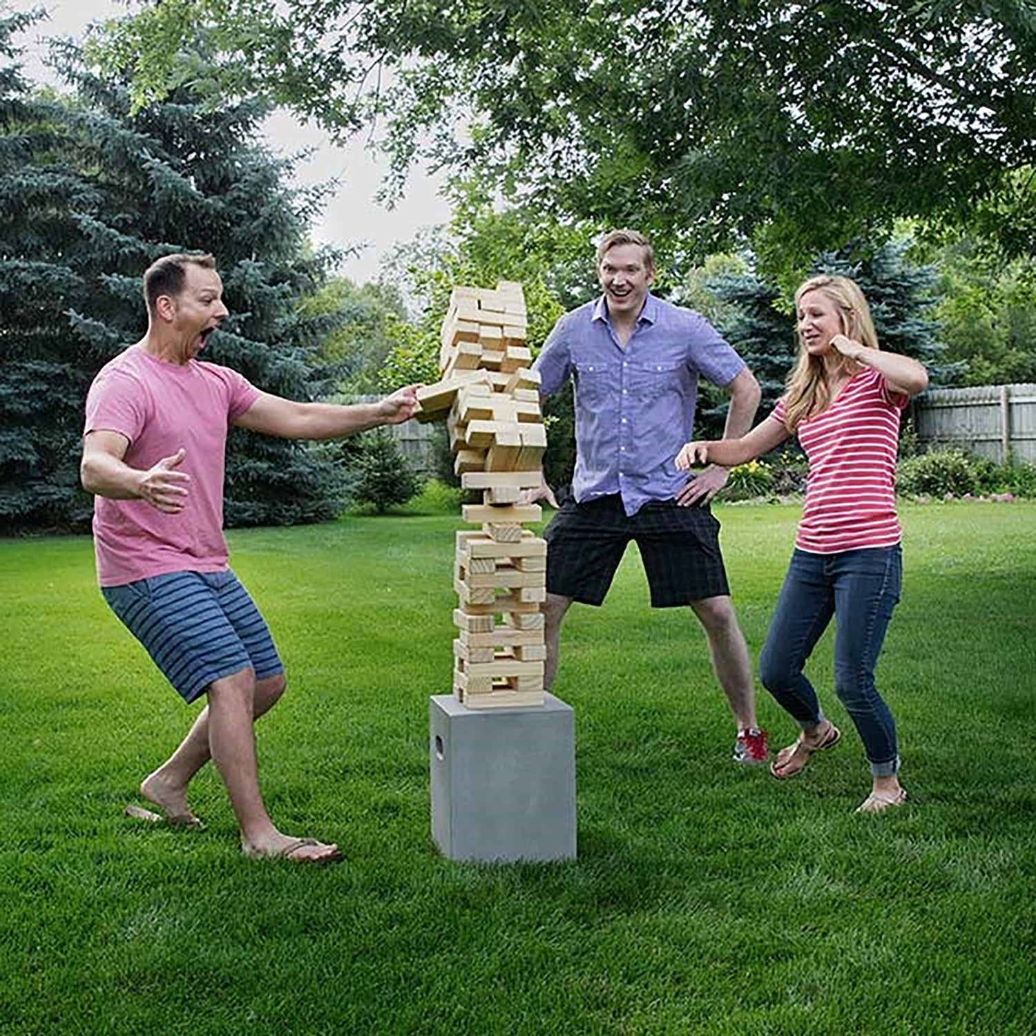 YardGames Giant Tumbling Timbers Game Set