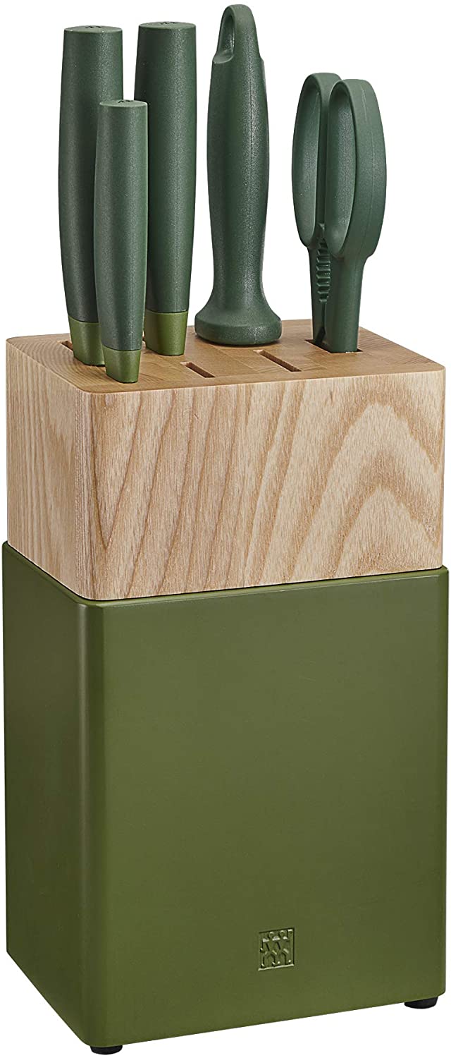 ZWILLING Z53070-110 Now S Knife Block Set 6pc Lime Green
