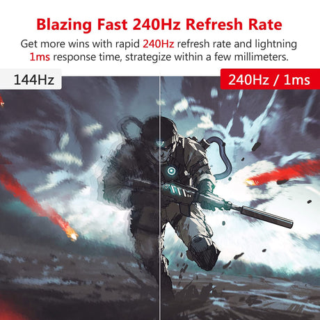 Z-Edge 24.5-In. 1080p 240-Hz Gaming Monitor