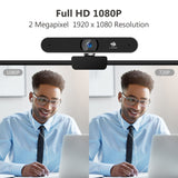Z-Edge 1080p Full HD 2.0-MP Webcam with Built-in Stereo Microphones, Auto-Focus, USB, for Mac and PC