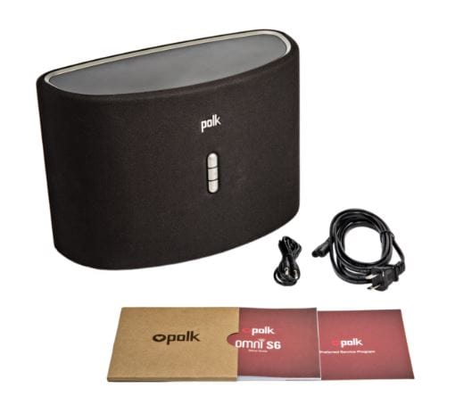 Polk Audio Omni S6 Wireless WiFi Speaker in Black