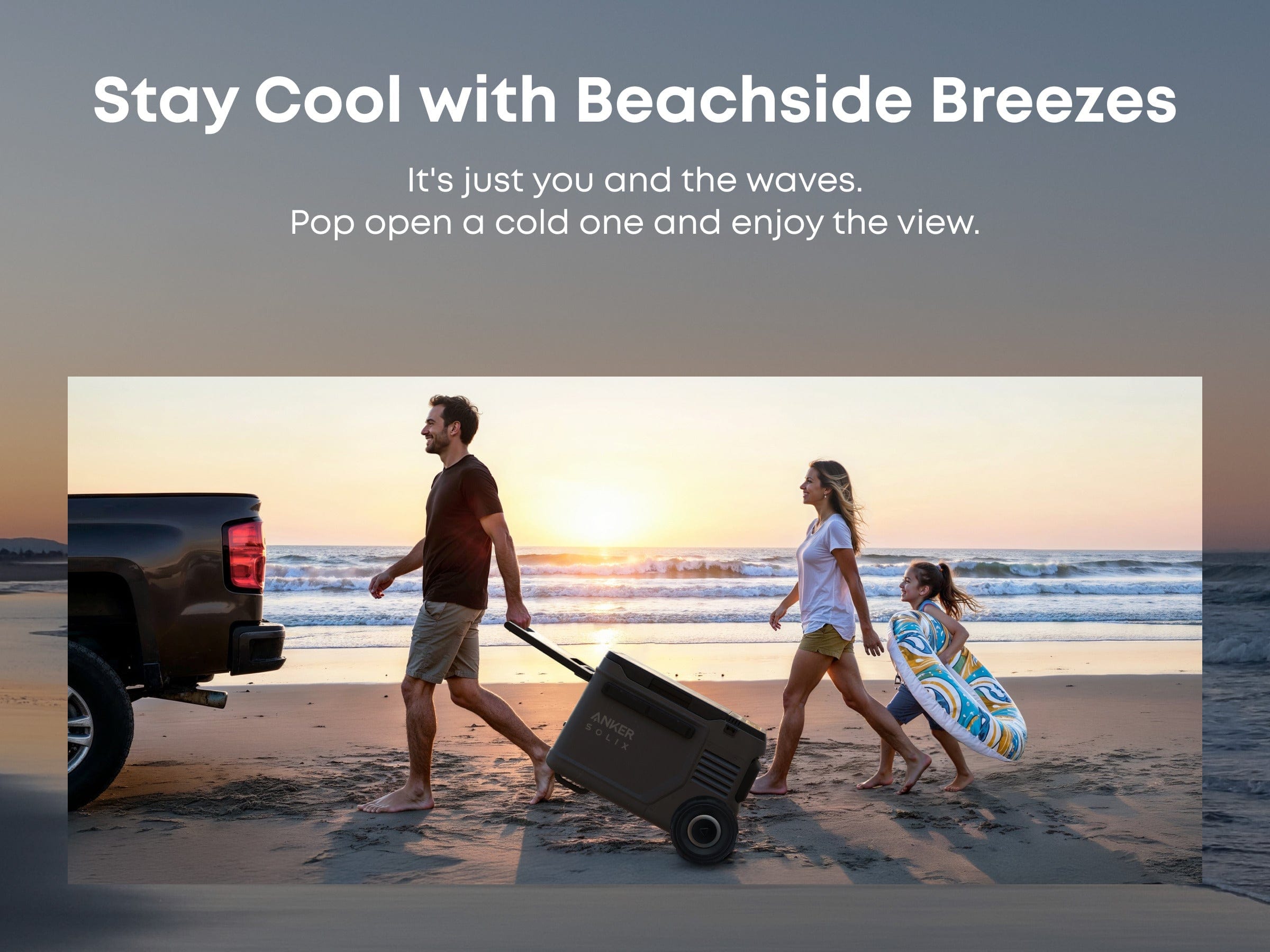 Anker SOLIX EverFrost 2 Electric Cooler, 40L (42 Qt) with 288Wh Battery, 4 Charging Modes, 15-Min Fast Cooling, for Camping & Road Trips