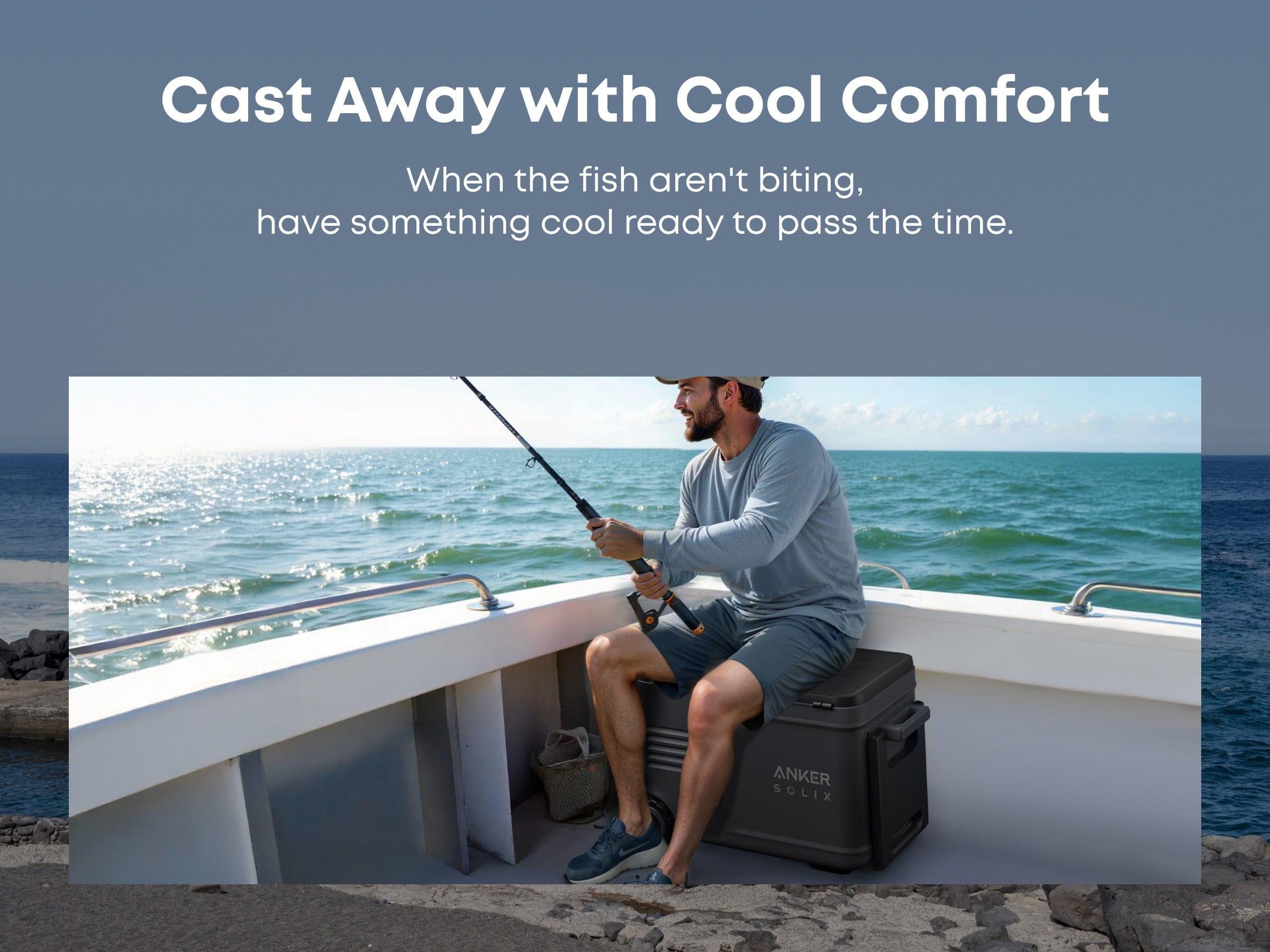 Anker SOLIX EverFrost 2 Electric Cooler, 40L (42 Qt) with 288Wh Battery, 4 Charging Modes, 15-Min Fast Cooling, for Camping & Road Trips