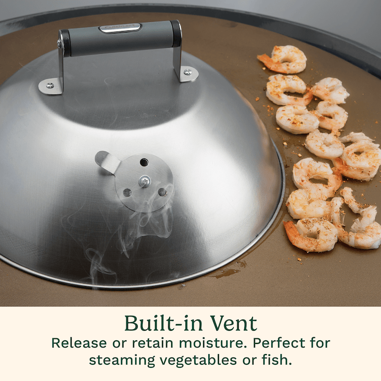 Cuisinart 12.25" Melting Dome with Bonus Wire Rack for Cooking Versatility
