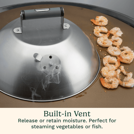 Cuisinart 12.25" Melting Dome with Bonus Wire Rack for Cooking Versatility