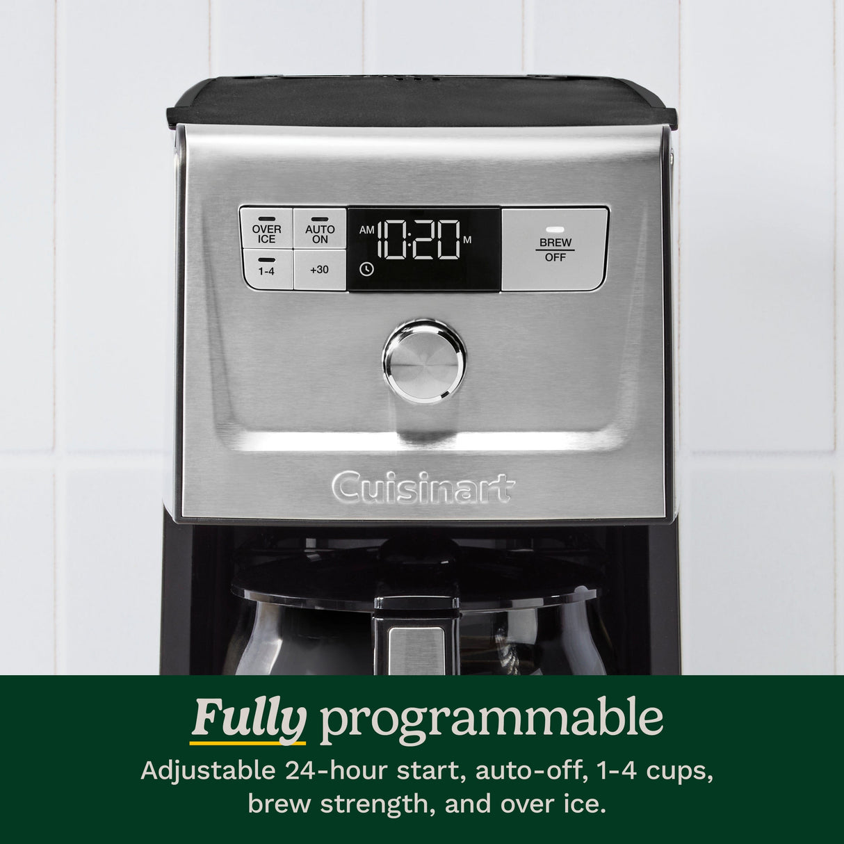 Cuisinart 14-Cup PerfecTemp® 14-Cup Coffee Maker with Over Ice, Black