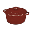 Cuisinart Chef’s Classic™ Enameled Cast Iron Cookware 5 Quart Round Covered Casserole, Red