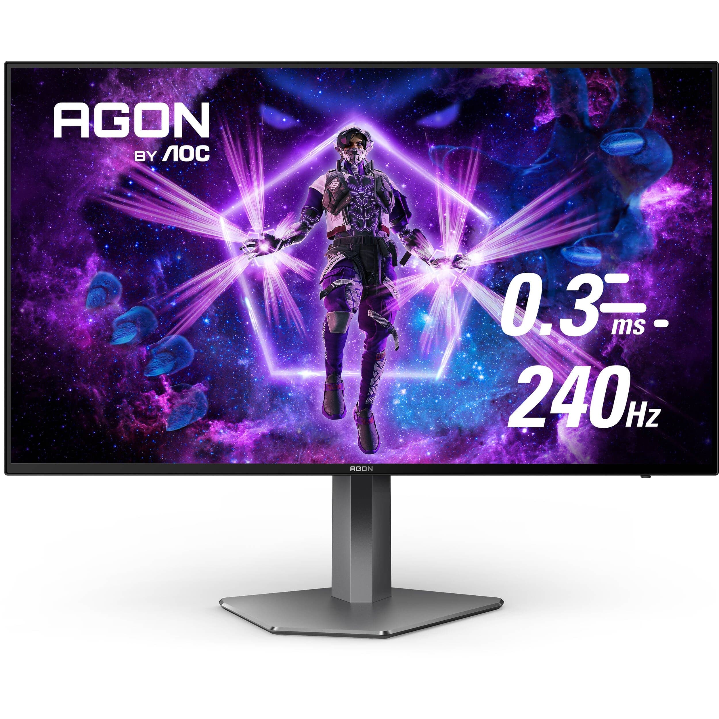 AOC AG276QZD-B Agon 27" 2560x1440 240Hz OLED Gaming Monitor - Certified Refurbished