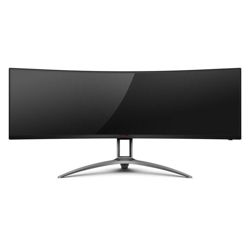 AOC 49" 5120x1440 120Hz Curved 32:9 Ultra Wide Monitor - Certified Refurbished