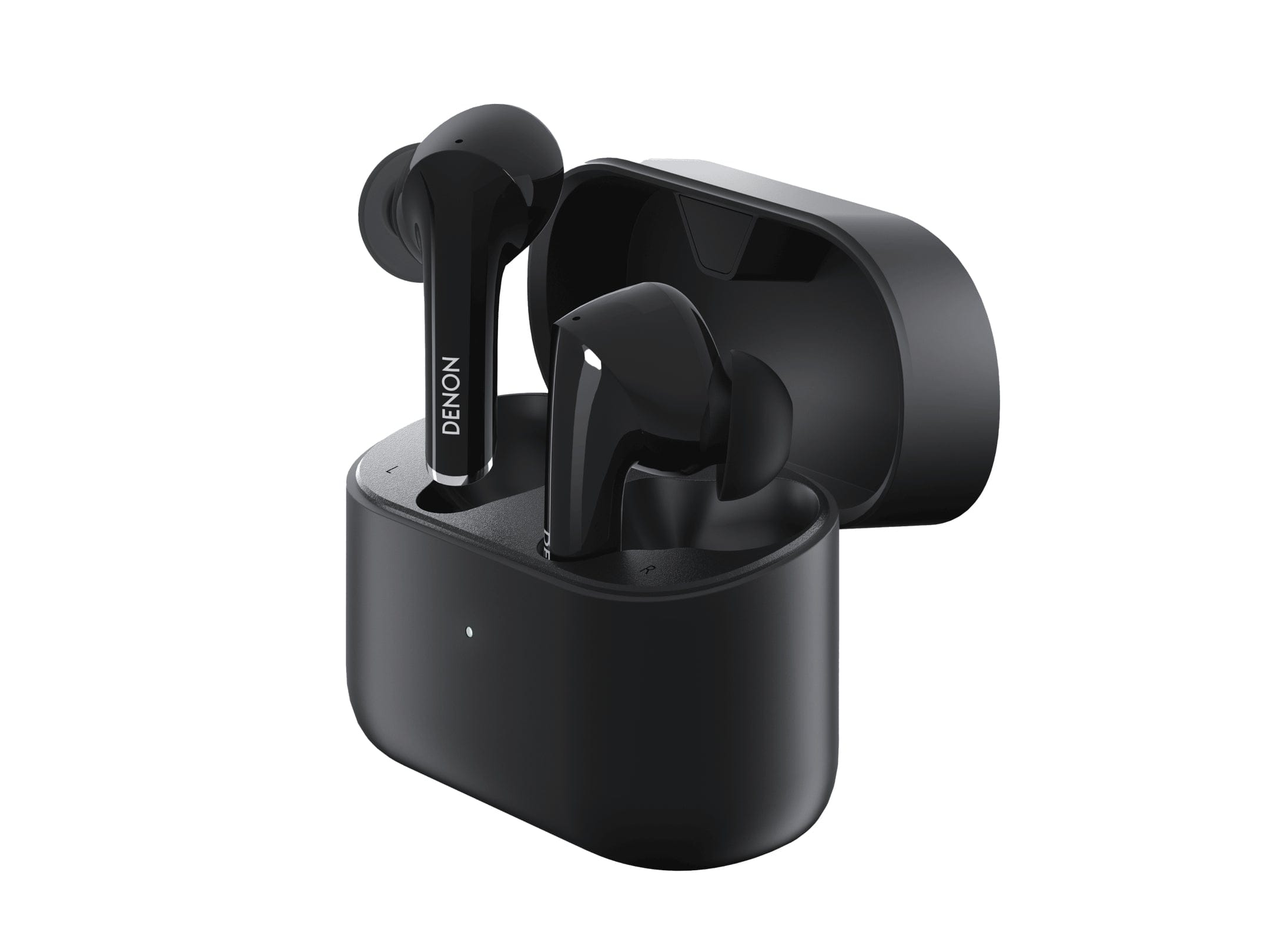Denon Active Noise Cancelling Earbuds, Black