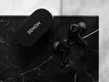 Denon Active Noise Cancelling Earbuds, Black